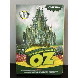 The Wonderful Wizard Of Oz Decorate & Read Diamond Art Kit for Adults & Kids New